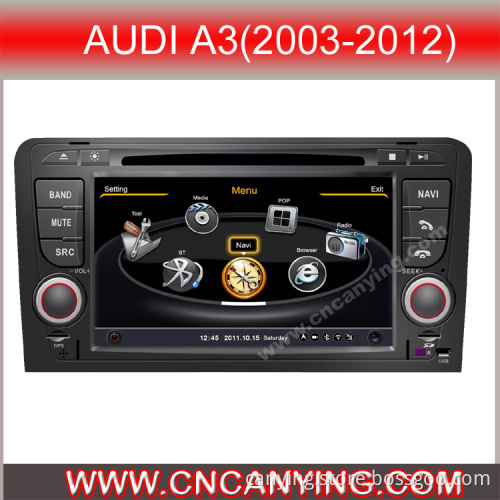 Special Car DVD Player for Audi A3 (2003-2012) with GPS, Bluetooth. with A8 Chipset Dual Core 1080P V-20 Disc WiFi 3G Internet (CY-C049)